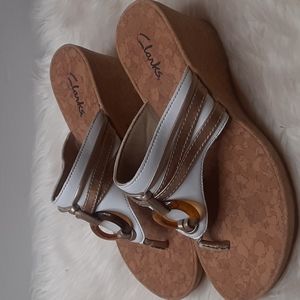 Clark Wedges Size 8 (BEE)